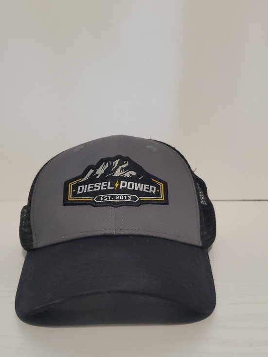 Other - Diesel Power Trucker Hat in Gray and Black